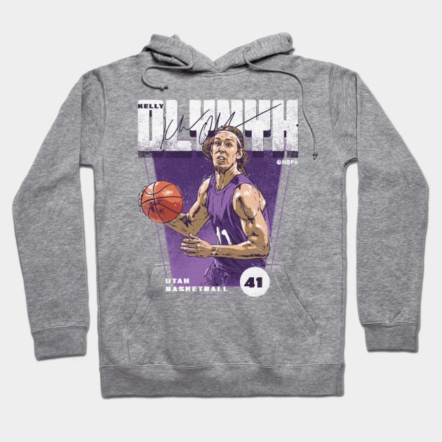 Kelly Olynyk Utah Premiere Hoodie by danlintonpro